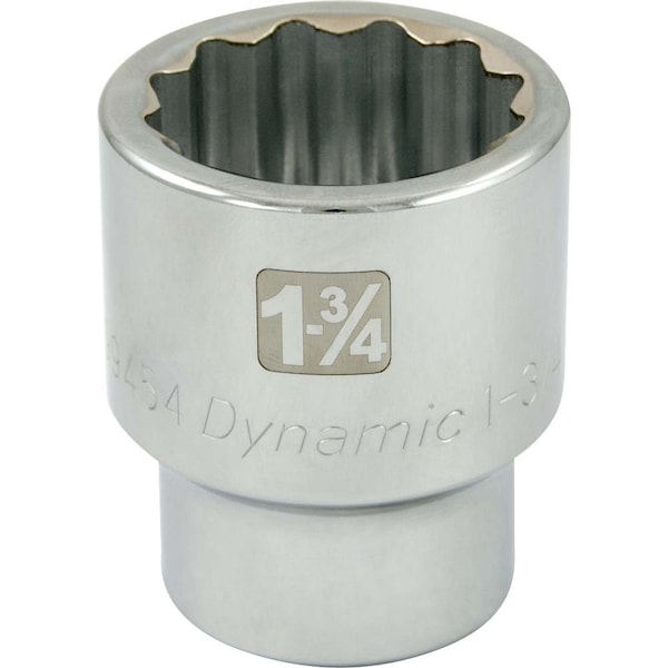 1" Drive, 1-3/4" SAE Socket, 6 Points